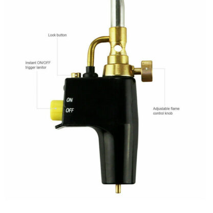 Propane Mapp Gas Blow Torch Welding Soldering Brazing Plumbers Tool 3 Tips GB - Image 10