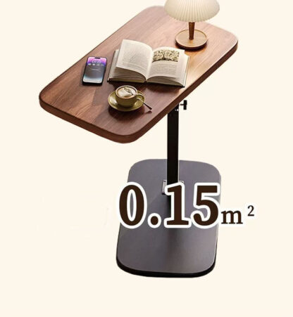 Adjustable C-Shaped Sofa Side End Table Coffee Laptop Table Living Room Bedroom - Image 5