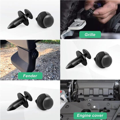 900Pcs Car Body Trim Clips Plastic Push Pin Rivet Screw Panel Fasteners Interior - Image 4