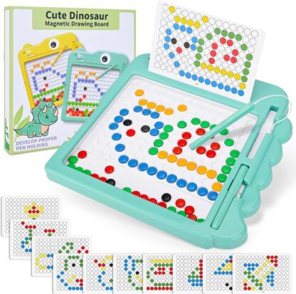 Kids Magnetic Drawing Board Montessori Fine Motor Skill Learning Toy Doodle Gift - Image 7