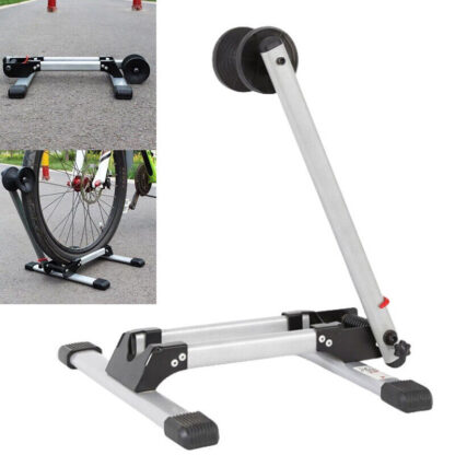 Folding BIKE STAND Portable Bicycle Floor Ground Parking Holder Storage Rack H - Image 6