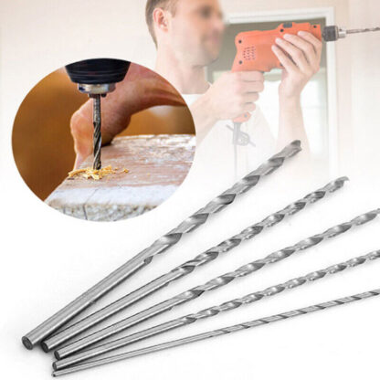 5PC 160MM Extra Long Wood Metal Drill Bit Set Brad Point 2mm 3mm 3.5mm 4mm 5mm - Image 3