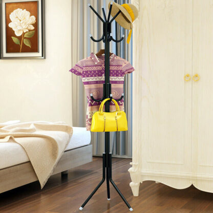 Coat Stand CoatHatJacketUmbrella Floor Standing Rack Clothes Hanger Hooks UK - Image 6