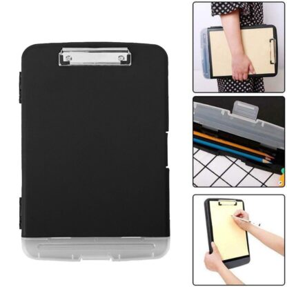 Clipboard With Storage Case Plastic A4 Clipboard Storage Box For School&office - Image 7