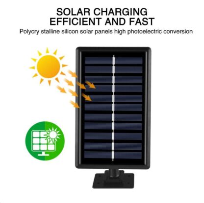 LED Solar Powered Pendant Hanging Light Lamp Outdoor Garden Yard Shed Lighting - Image 6