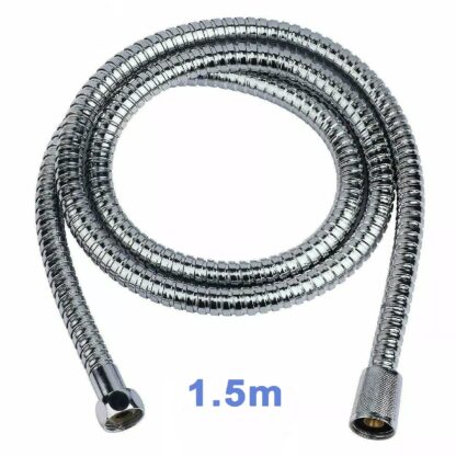 5-Mode Shower Head - High Pressure Handset, Large Chrome, Water Saving Bath Head - Image 3