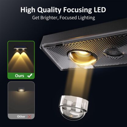2PCS Super Bright Solar Powered Door Fence Wall Lights LED Outdoor Garden Lamp - Image 2