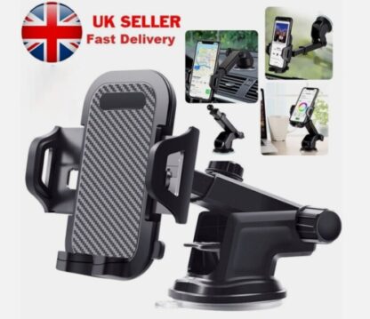 Universal Car Mobile Phone Holder Windscreen Dashboard GPS Stand Cradle UK - Image 8