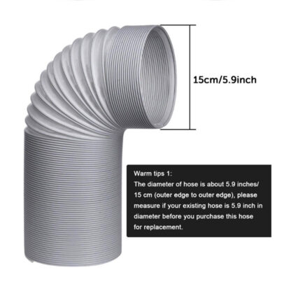 2M Extra Long Universal Air Conditioner Pipe Duct Extension Exhaust Hose - Image 9