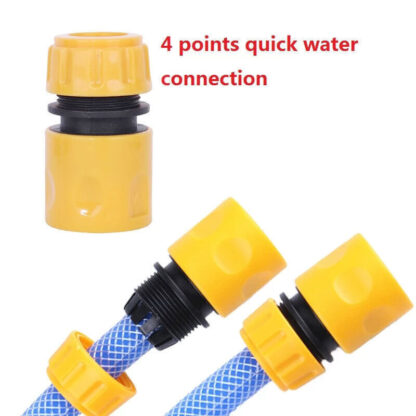 10Pcs-Set Garden Car Water Hose Pipe Tap Adapter Connector & Fitting Hosepipe UK - Image 3