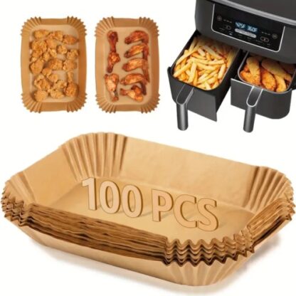 Disposable Air Fryer Paper Liners, Air Fryer Non-stick Accessories UK - Image 8
