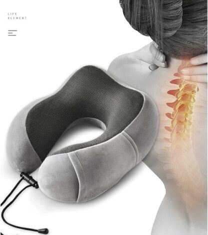 Memory Foam U Shaped Travel Pillow Neck Support Soft Head Rest Car Plane Cushion - Image 4