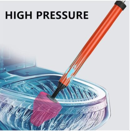 1-2 Pcs Toilet Plunger Stainless Toilet Clog Remov High Pressure Toilet Unblock - Image 5