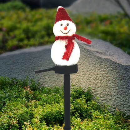 Christmas Ground With Snowman Lawn Lights - Image 7