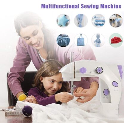 Electric Sewing Machine Portable Multifunctional Household Desktop Sewing UK - Image 8