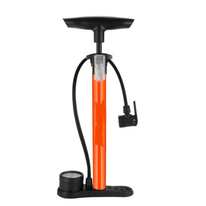 Heavy Duty Floor Standing Bike Cycle Bicycle Tyre Hand Air Mini With Gauge - Image 2