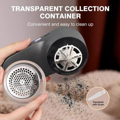 Electric Lint Remover Rechargeable Bobble Fabric Shaver For Clothes Clothing NEW - Image 3