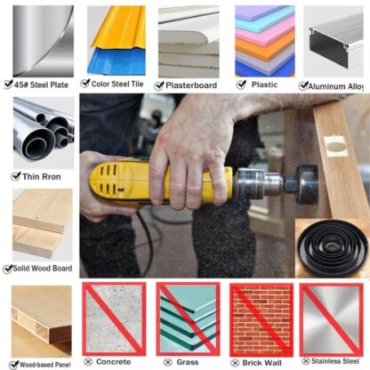 19-127mm Woodworking Drilling Tools 16pcs - Image 6
