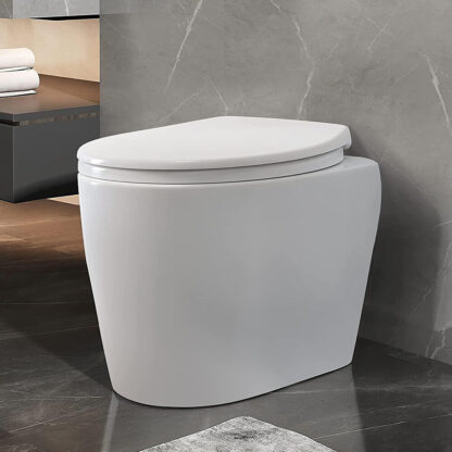 NEW LUXURY BATHROOM SLOW SOFT CLOSE D-SHAPE TOILET SEAT SEATS WC HEAVY DUTY - Image 10