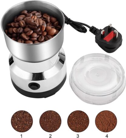 300W Electric Coffee Grinder Grinding Milling Bean Nut Spice Matte Blade Blender - Image 5
