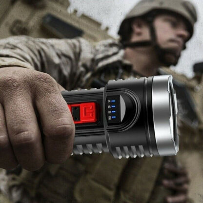 3500000LM LED Flashlight Super Bright Torch USB Rechargeable Lamp High Powered - Image 9