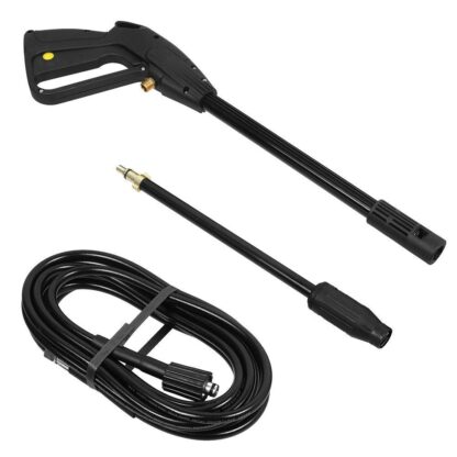 High Pressure Power Washer Spray Gun Jet Lance Trigger Wash Wand & 8M Hose Kit - Image 4