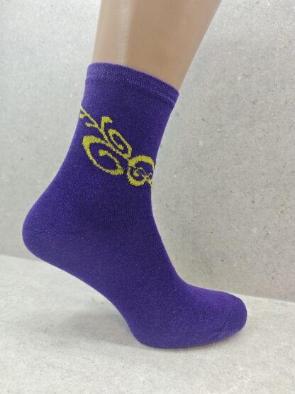 Womens Colourful Patterned Tattoo Socks Pack Of 6 12 24 Pairs - Image 2