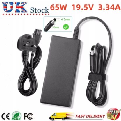 GENUINE LAPTOP CHARGER 19.5V-3.34A, 65W  WITH POWER LEAD 7348 3000 3138 NEW - Image 10
