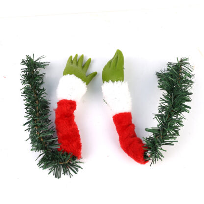 Stuffed Stuck Garland Elf Arm Leg Head Ornaments Christmas Tree Decorations - Image 5