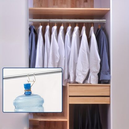 The Clothes Drying Rod Is Silver - Image 2