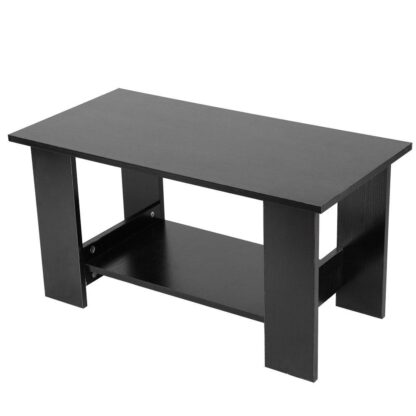 Multi Function Coffee Table Living Room Furniture Modern Design Livingroom Decor Black - Image 6