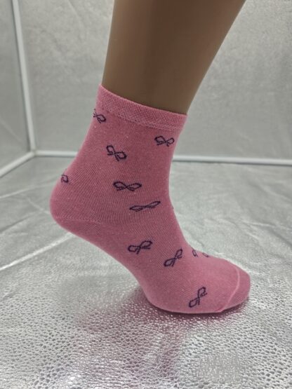 Set Of 6 12 Or 24 Pairs  Womens Colorful Bow Socks - Image 2