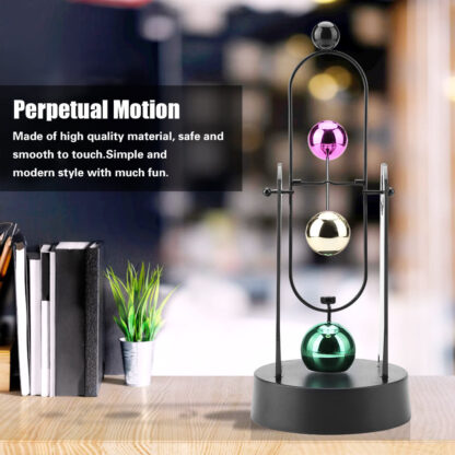 Electronic Shake Wiggle Device Perpetual Motion Swinging Kinetic Art Craft Desk Decoration - Image 2