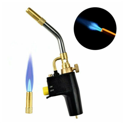 Propane Mapp Gas Blow Torch Welding Soldering Brazing Plumbers Tool 3 Tips GB - Image 9