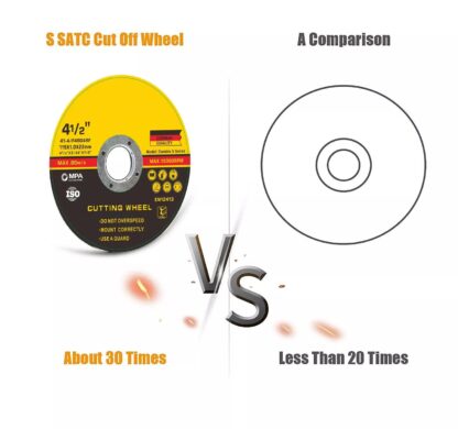 50 Pc 115MM 4.5  THIN METAL CUTTING BLADE DISC STAINLESS STEEL ANGLE GRINDER- - Image 2