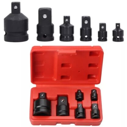 6 X Impact Socket Adapter And Reducer Set Female To Male 1-4 3-8  1-2 3-4 - Image 6