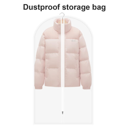 5-10-20 X Clear Polythene Garment Covers Suit Dress Coat Dust Protector Zip Bags - Image 6