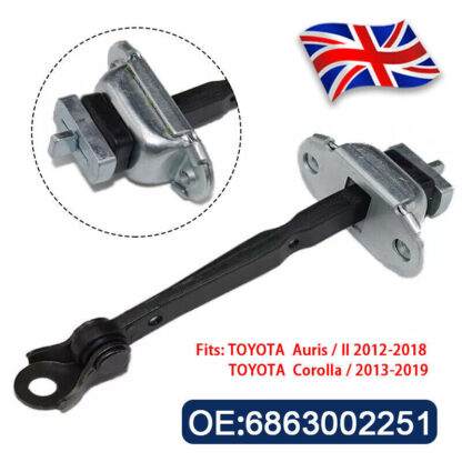 Rear Door Hinge Stop Check Strap Limitery Right Left Fits   Auris II 12-18 - Image 4