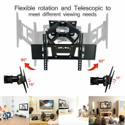 TV Wall Bracket Mount Tilt Swivel LG  32 40 43 50 55 65 70 Inch - Image 4