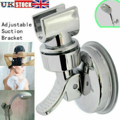 Shower Handset Head Holder Bath Wall Mounted Adjustable Suction Bracket Kit UK - Image 10