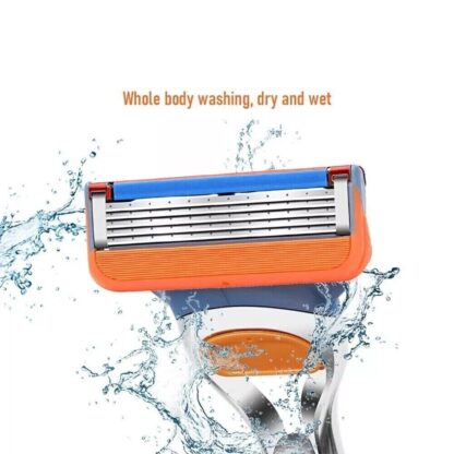 32PCS Shaving Razor Blades Refills Compatible For Fusion 5 Proglide - Image 8