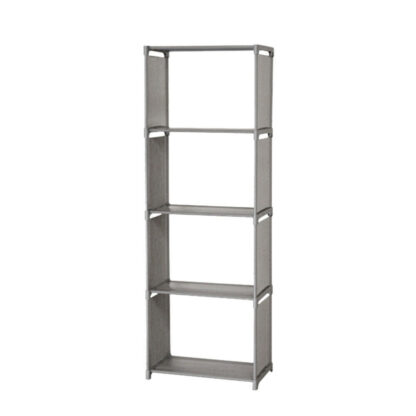 Oxford 4 Cube Bookcase 5 Tier Shelf Display Furniture Storage Unit BooK - Image 2