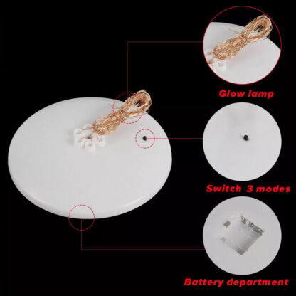 4Pcs LED Light Balloon Stand Holder Kit Support Base Table Wedding Party Decor 72cm