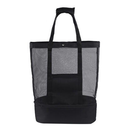 Waterproof Beach Bag With Cooler Compartment - Beach Bags Waterproof Sandproof For Women, Pool Bag & Beach Tote Bag - Image 4