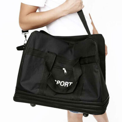 42- 6 Wheels Extra Large Lightweight Luggage Trolley Suitcase Travel Bag Handbag - Image 7