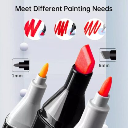 168 Colors Dual Tip Art Markers Color Pens Drawing Watercolour Kids &  Gift - Image 10