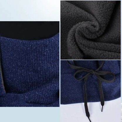 Kids Winter Balaclava Hat Fleece Ski Face Mask Snow Hood Neck Warmer Boys Girls - Image 3
