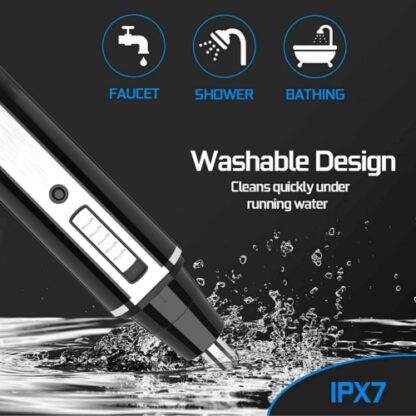 Mens 4 In 1 Rechargeable Hair Beard Eyebrow Ear Nose Shaver Trimmer Electric Kit - Image 10