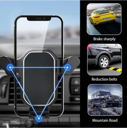 Universal Air Vent Mobile Phone Holder In Car Stand Cradle Mount GPS - Image 4