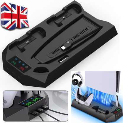 PS5 Vertical Cooling Fan Stand Controller Charger Station For  Playstation 5 - Image 10